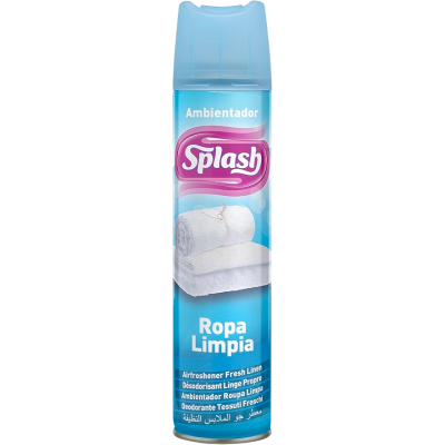 Désodorisant Spray Linge propre 300 mL - Splash