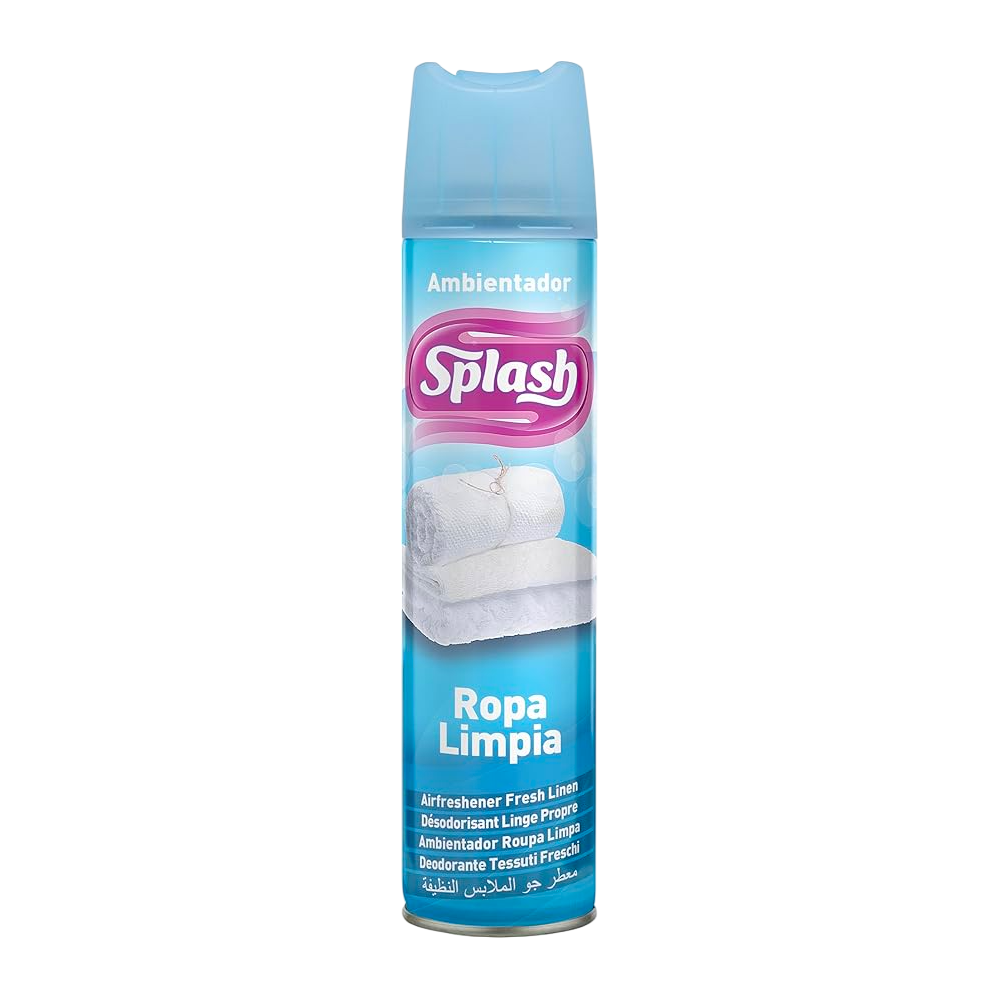 Désodorisant Spray Linge propre 300 mL - Splash