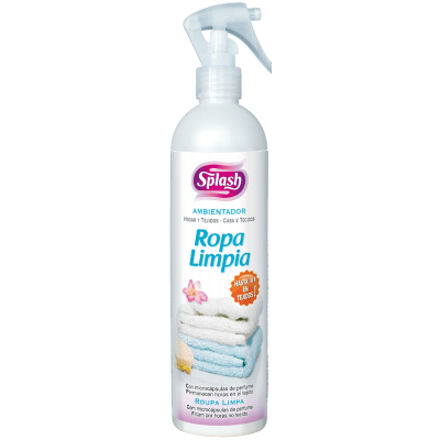 Spray Home & Tissus vêtement propre 400 mL - Splash