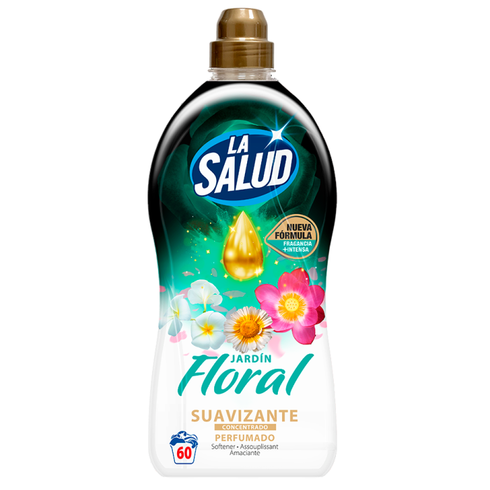 Assouplissant concentré Jardín Floral 1,35L - La Salud