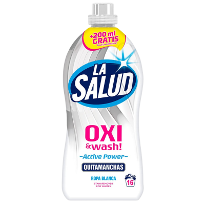 Détachant pour linge blanc 1300 +200ML - La Salud