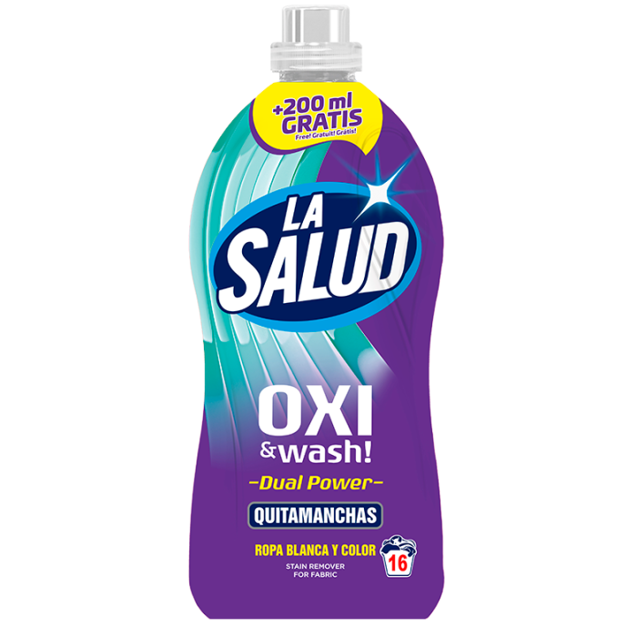 Détachant Double Power liquide  1300 + 200Ml - La Salud