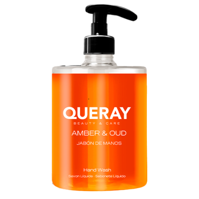 Lave Main ambre & oud 500ml - Queray