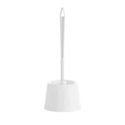 Ensemble brosse WC blanc - Maya