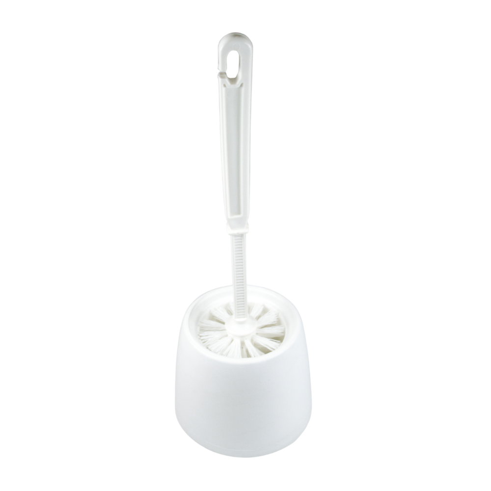Brosse WC complète blanche - Pongal