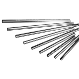 MAYA BATON INOX + GOMME NOIR CLIP LATERAL