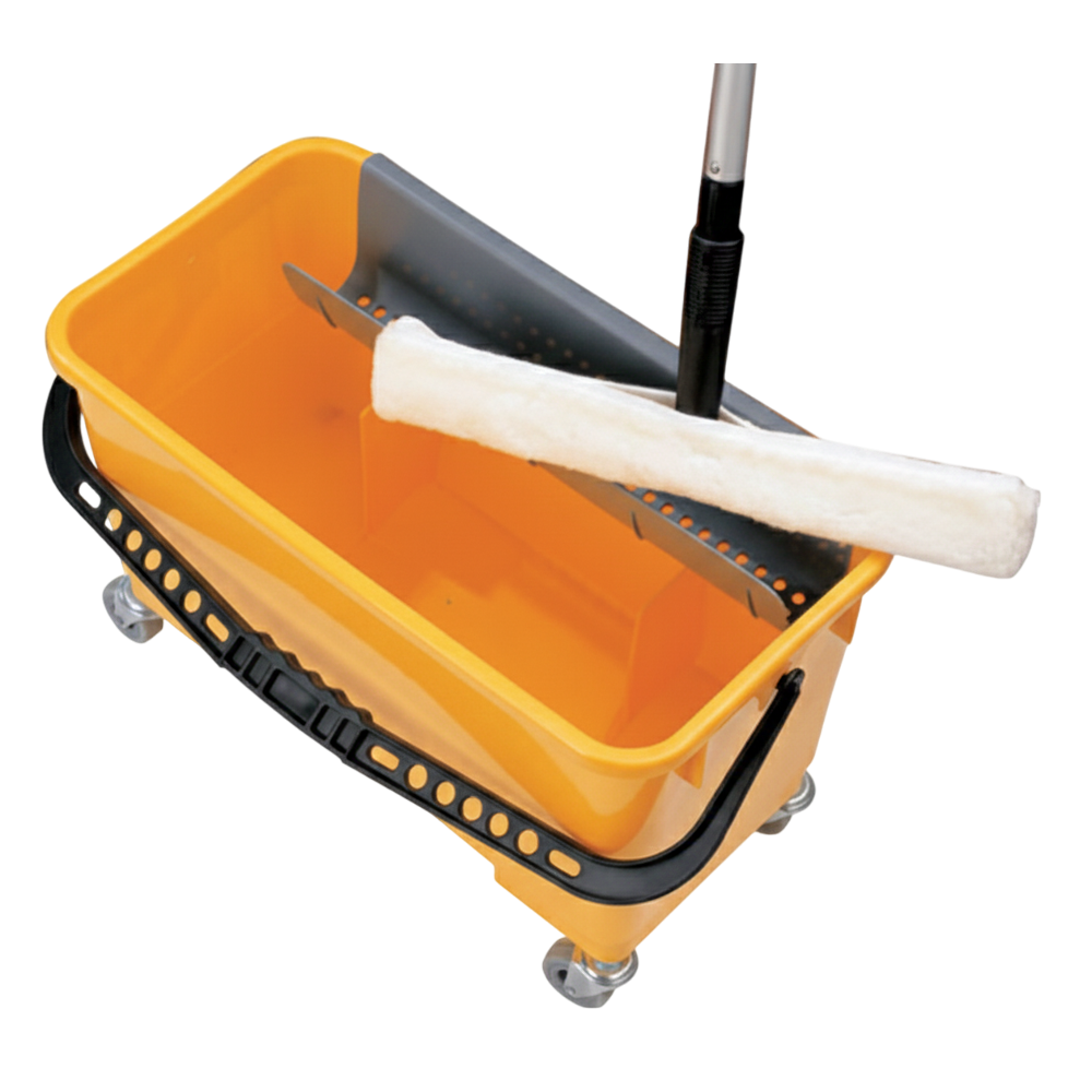 Seau à roulettes pour lave-vitre - Pongal