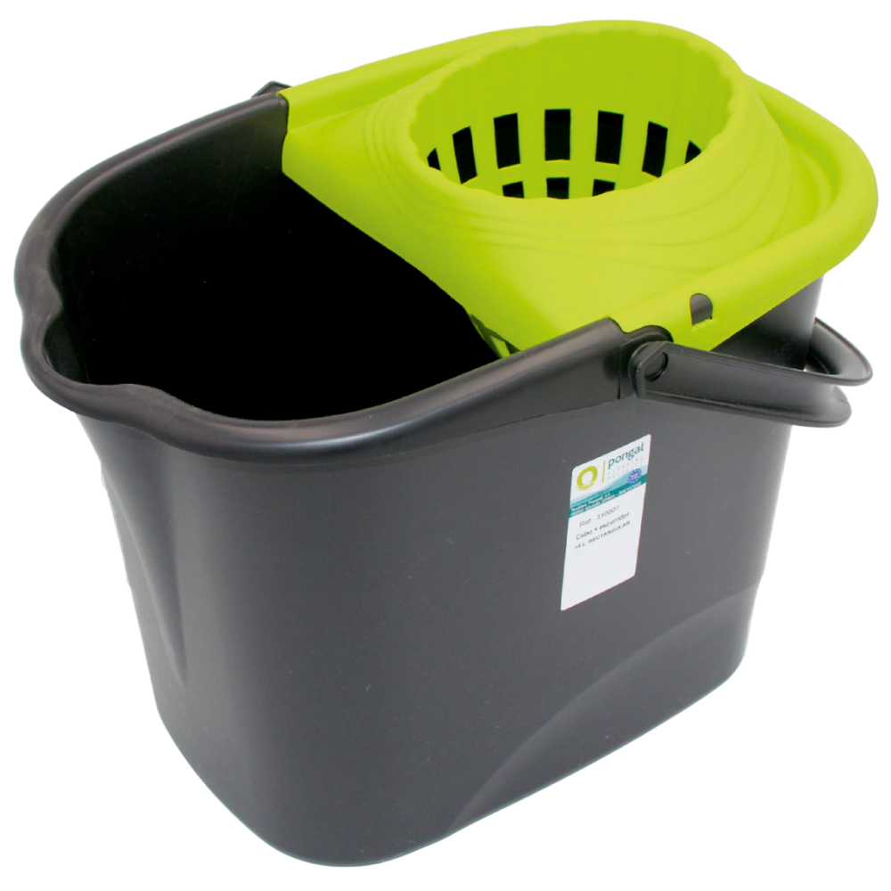 Seau avec essoreur rectangle 14 L - Maya