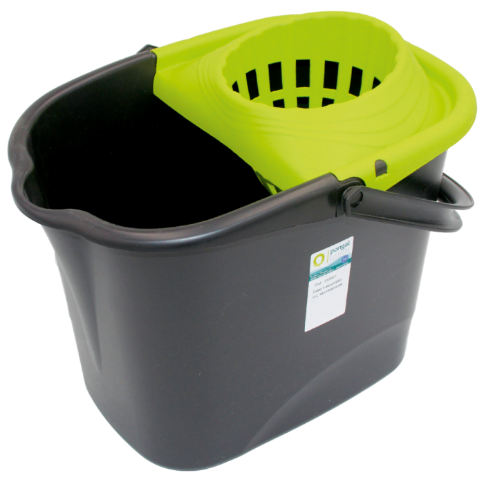 Seau avec essoreur rectangle 14 L - Maya