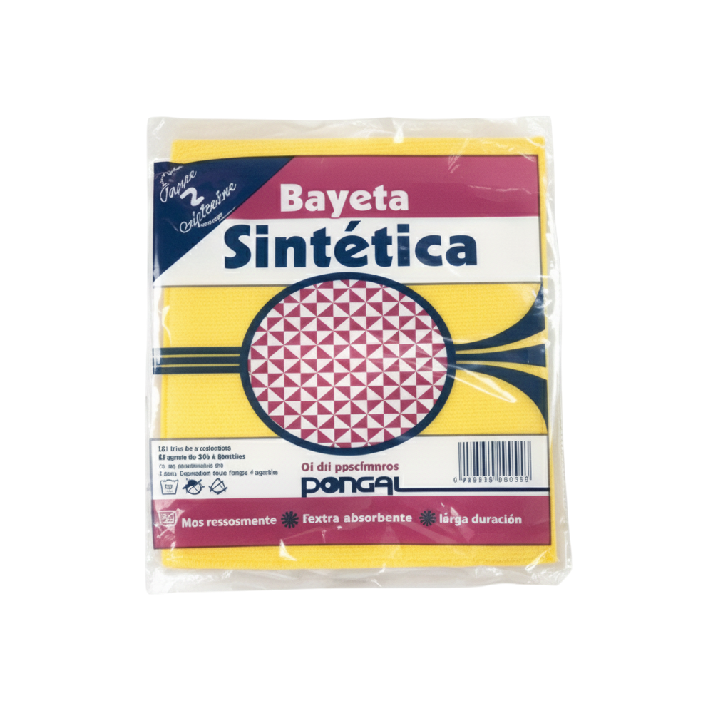 Lot 12 tissus synthétiques  36x40 jaune - Pongal