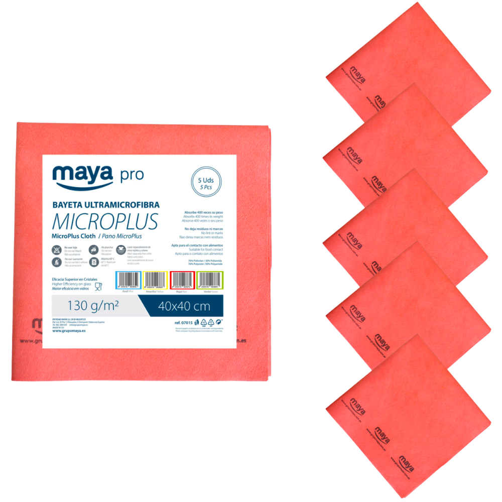 Microfibre Microplus 40x40, 130 g/m² - Maya