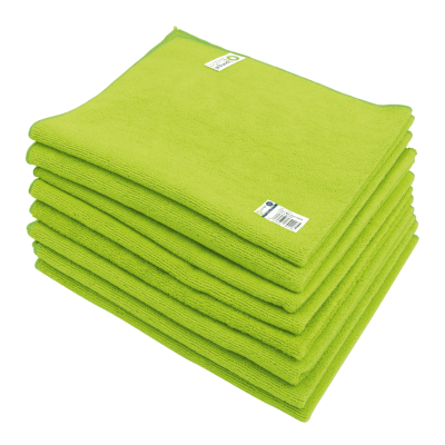 Serpillère microfibre 50x70 vert - Pongal