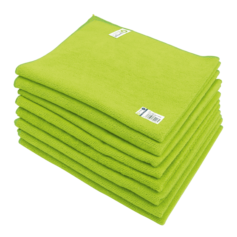 Serpillère microfibre 50x70 vert - Pongal