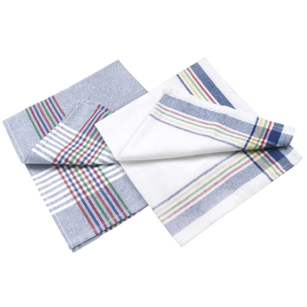 Torchon vaisselle à rayures 55x55 - Pongal