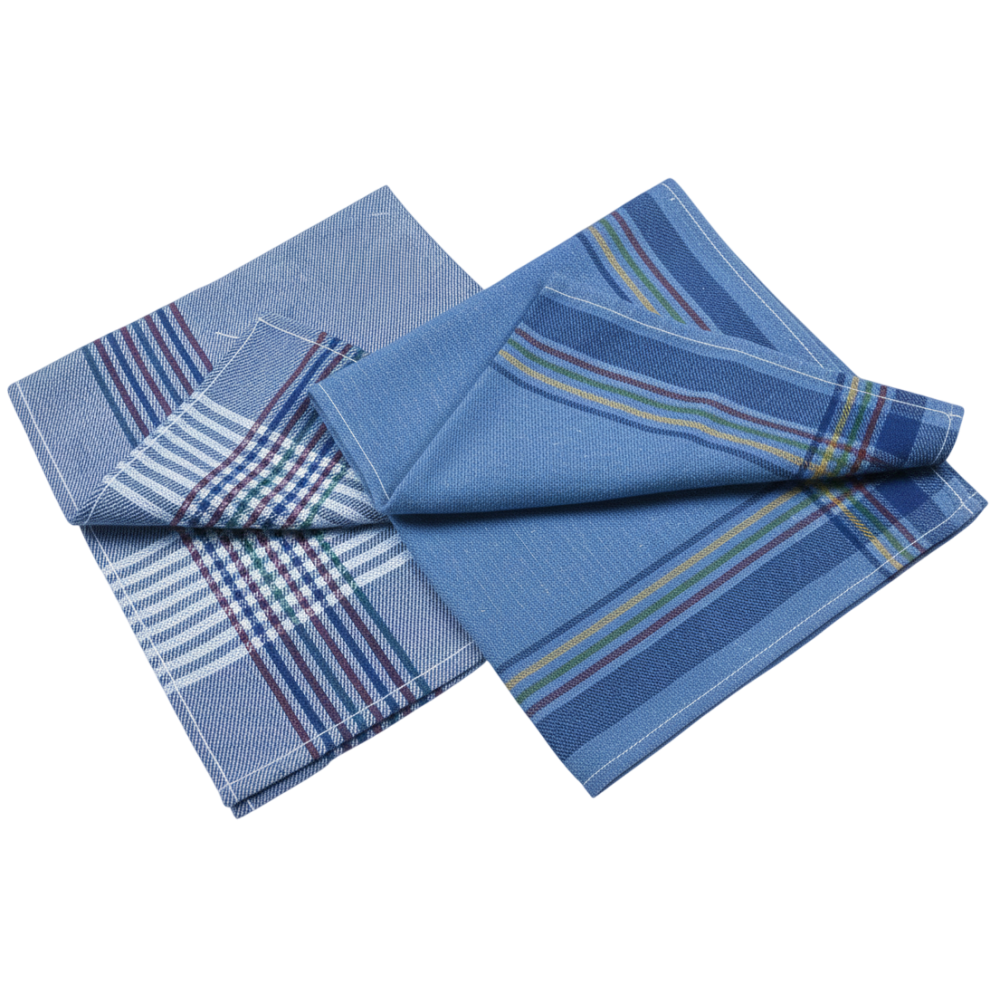 Torchon vaisselle à rayures 55x55 - Pongal