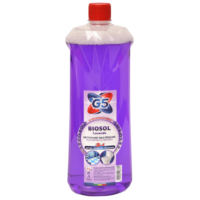 Biosol Nettoyant Bactéricide 1L Lavande - G5