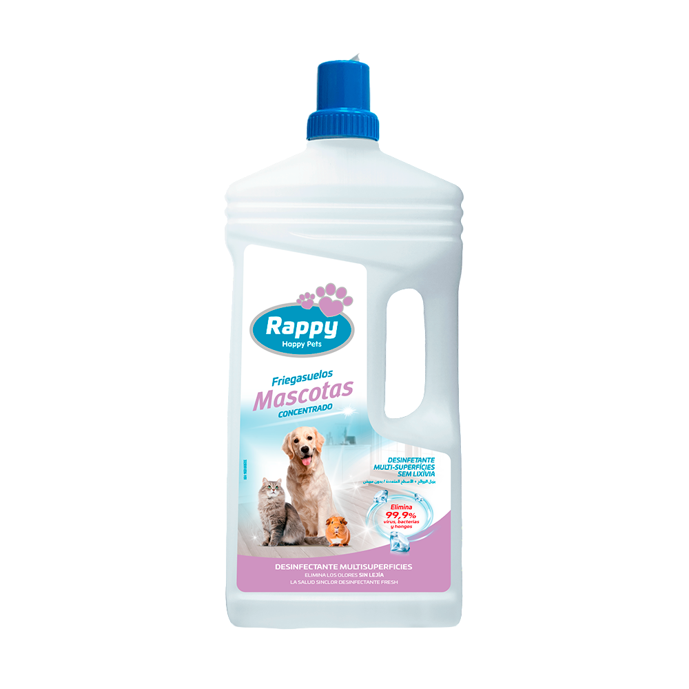 Nettoyant Rappy sols des foyers avec animaux domestiques - La Salud