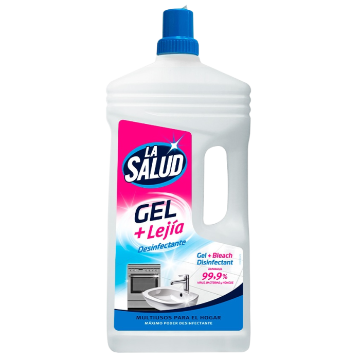 Nettoyant ménager au gel et au javel - La Salud
