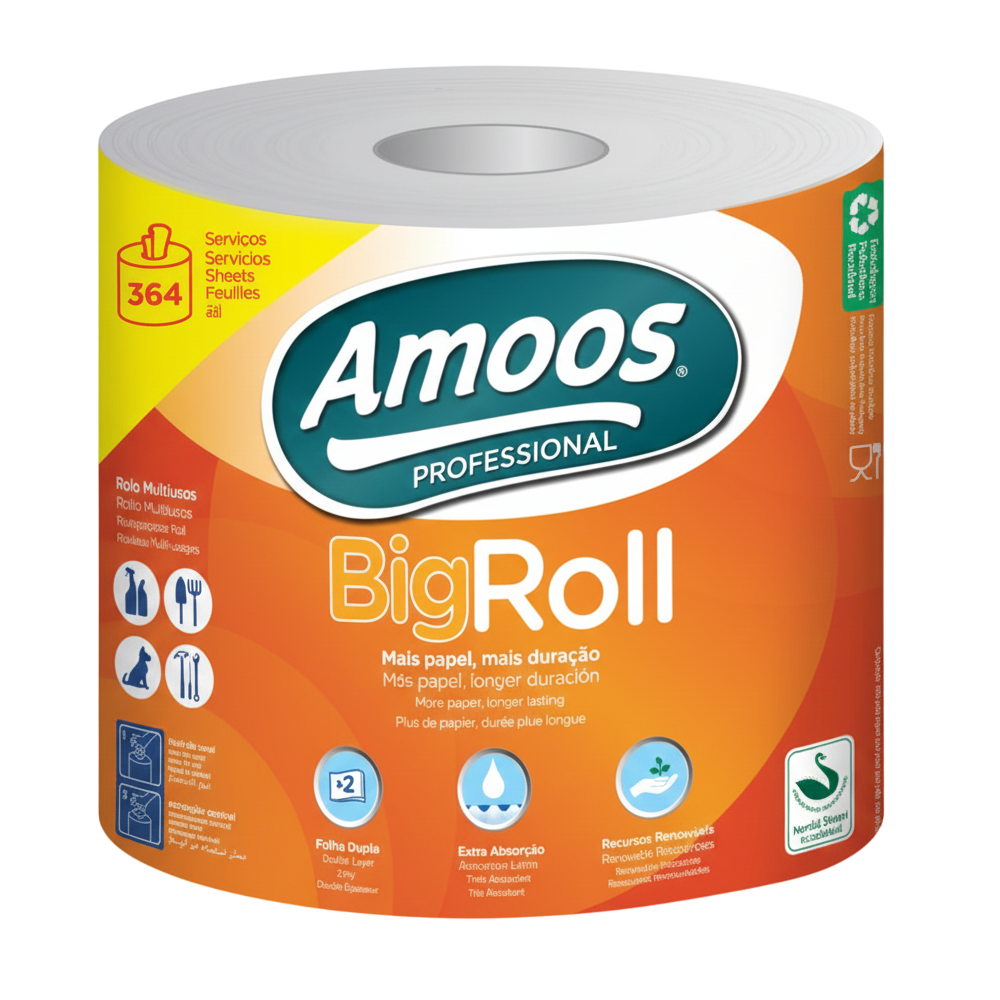Big Roll Papier multiusage - Amoos