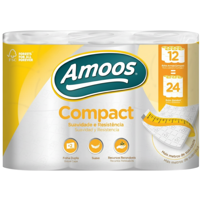Papier toilette compact - Amoos