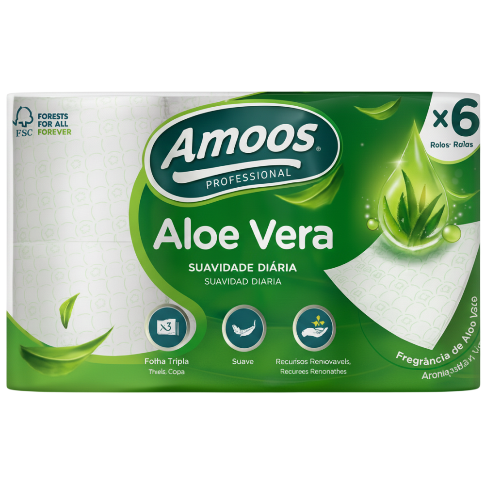 Papier toilette Aloe Vera  - Amoos