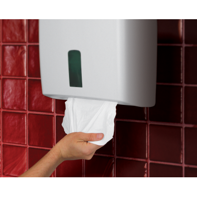 Distributeur serviettes à mains ZIG ZAG