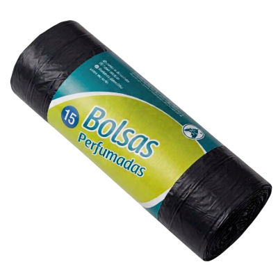 Sac poubelle Noir 15x50 - Pongal