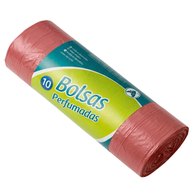 Sac poubelle Rouge 10x120 - Pongal