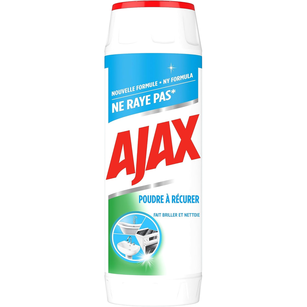 AJAX POUDRE A RECURER BI-JAVELLISANT - 750G