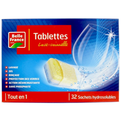 BF TABS LAVE VAISSELLE TOUT EN 1 X32
