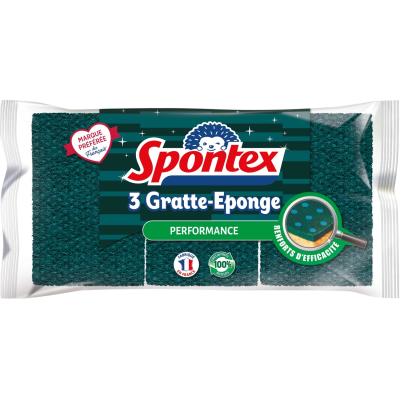 SPONTEX TAMPON A RECURER X3