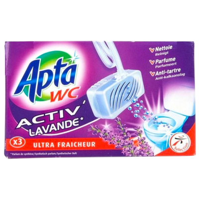 APTA WC ACTIV LAVANDE 3X40GR