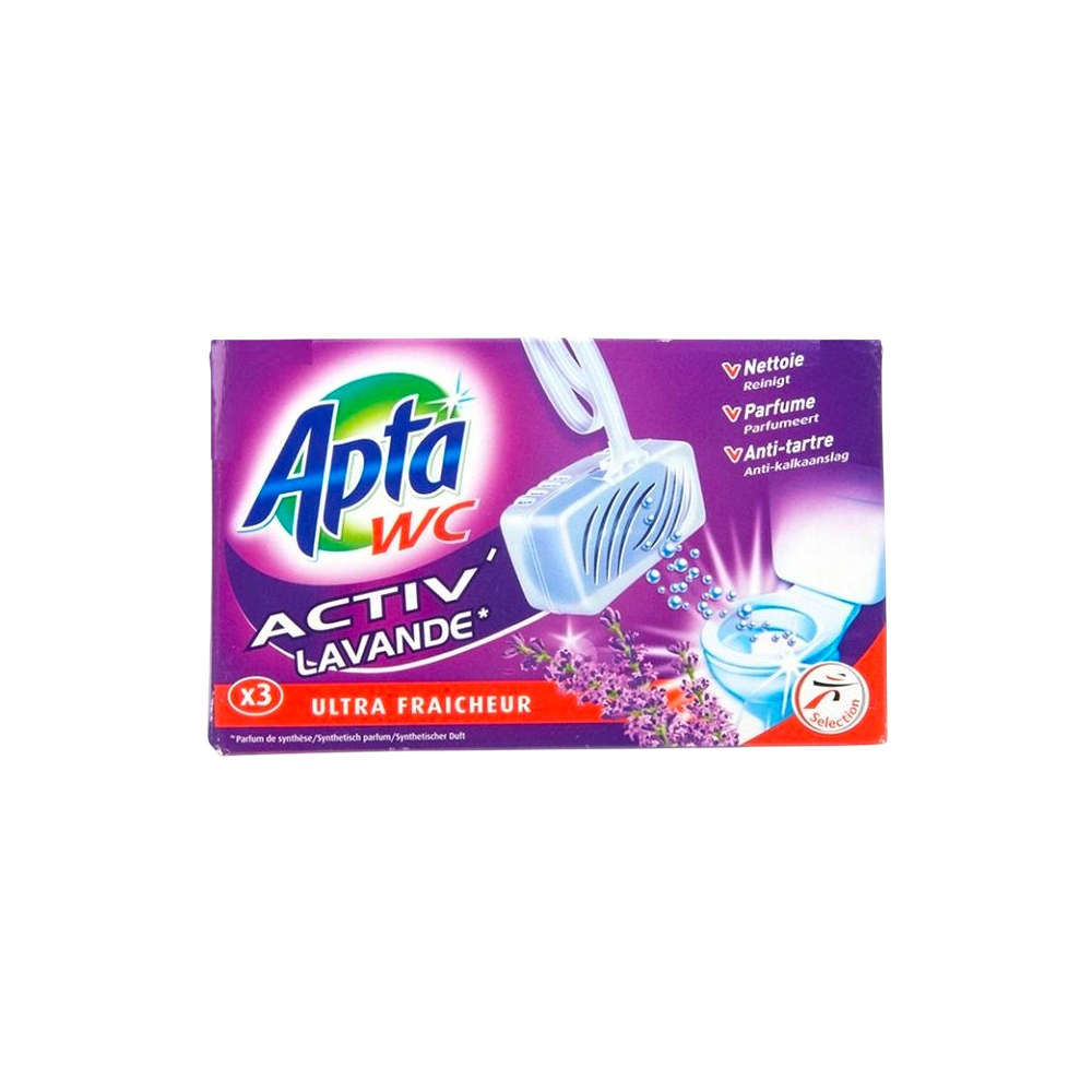 APTA WC ACTIV LAVANDE 3X40GR