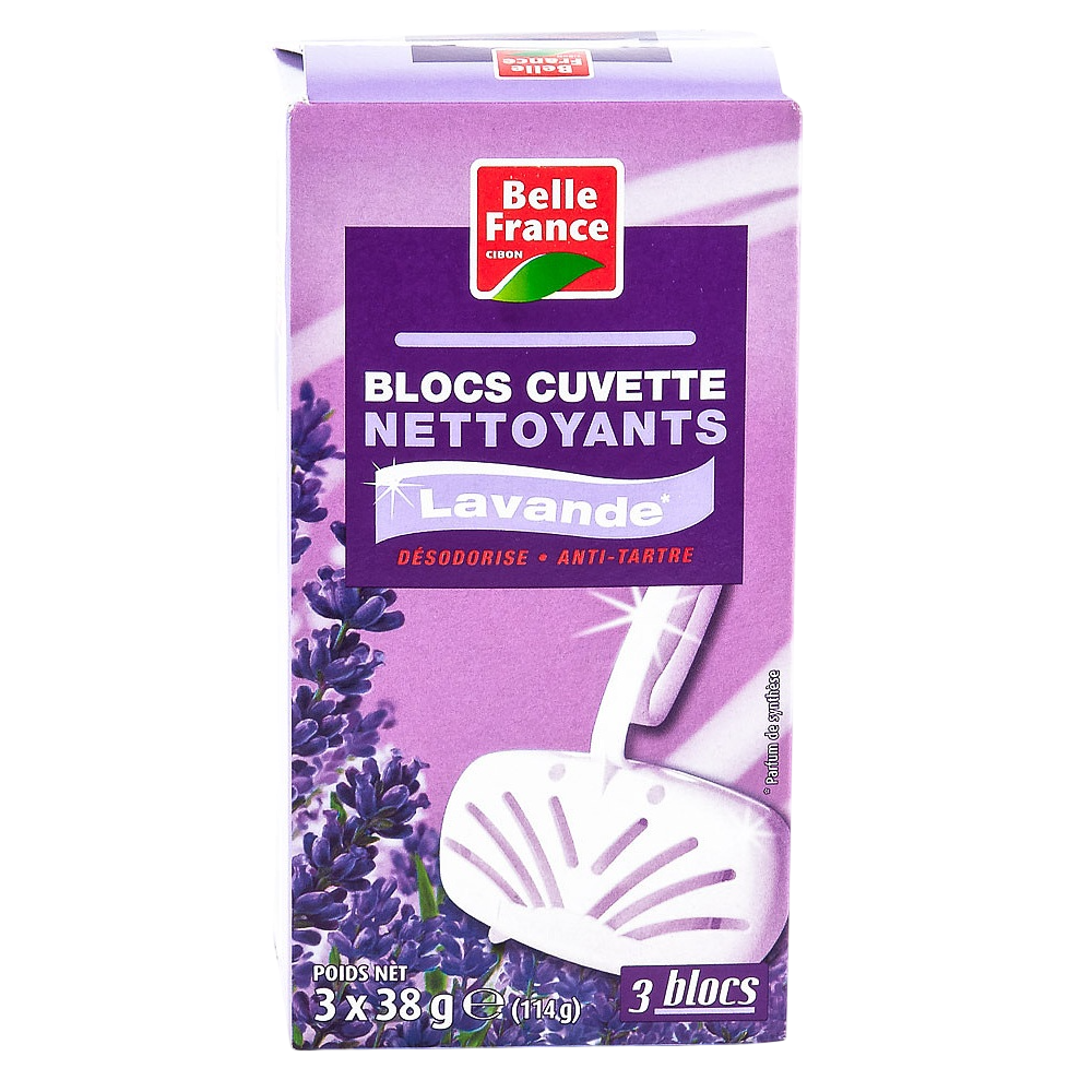 BF BLOCS WC LAVANDE 3X38G