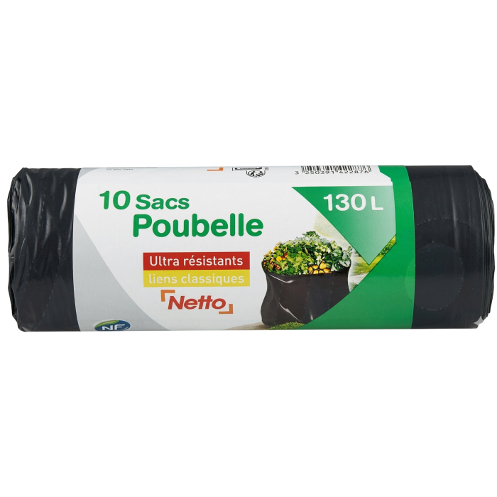 NETTO SAC POUBELLE 130L